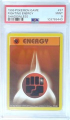V1954: 1999: Fire Energy: 97/102: Shadowless: Game: PSA: 9: MINT: 103769440